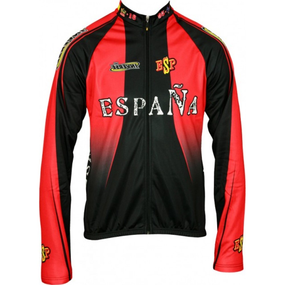 2011 España Inverse Radsport-Profi-Team-long sleeve jersey
