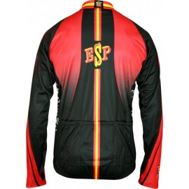 2011 España Inverse Radsport-Profi-Team-Winter fleece long sleeve jersey jacket