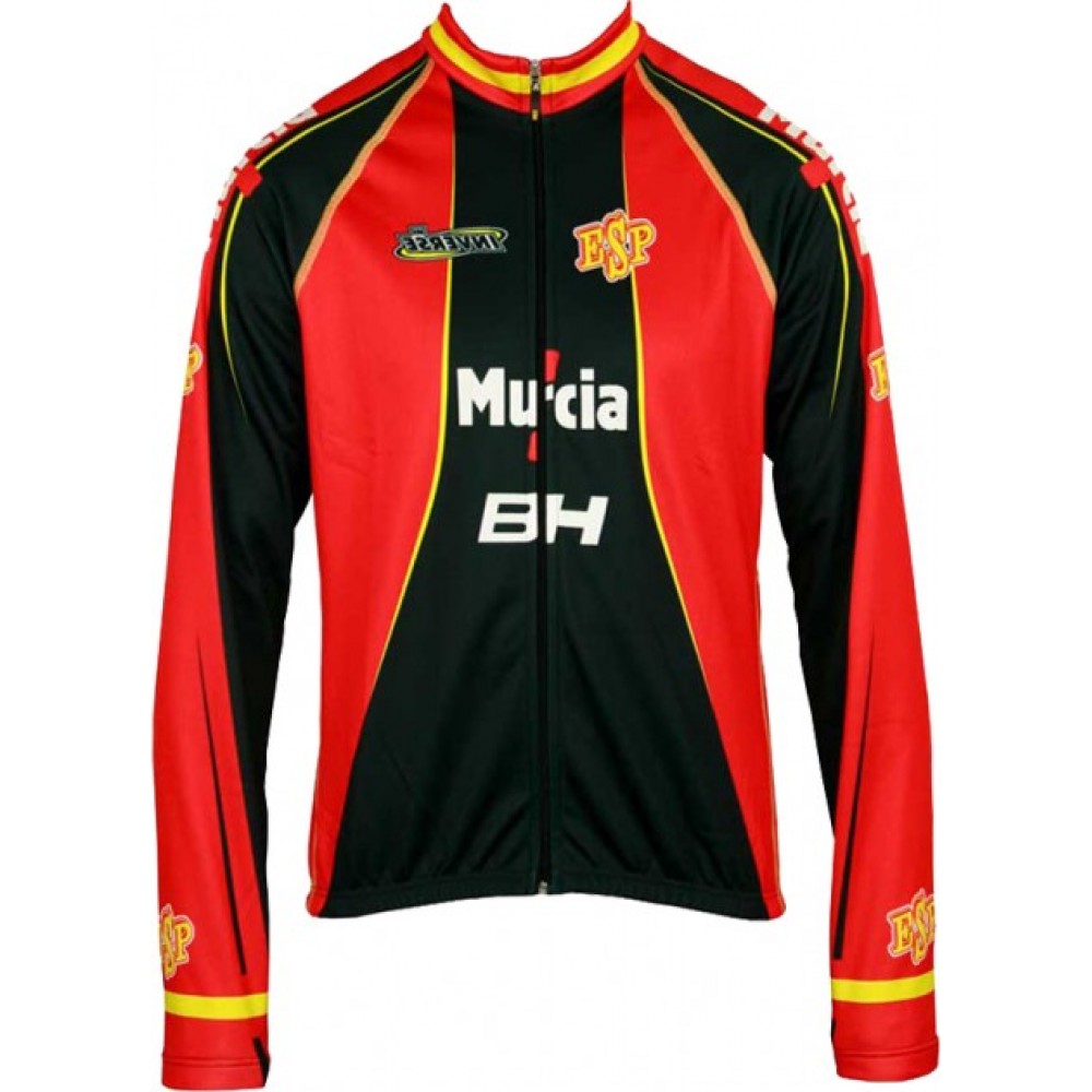 2012 España murcia Inverse Radsport-Profi-Team-long sleeve jersey