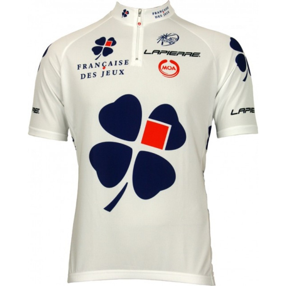 Francaise des Jeux (FdJ) 2010 Radsport-Profi-Team Short Sleeve Jersey