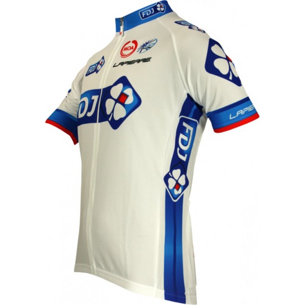 Francaise des Jeux (FdJ) - Tour 2010 Radsport-Profi-Team Short Sleeve Jersey