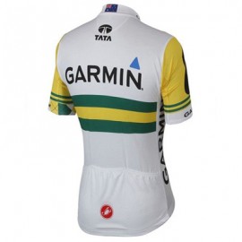 Castelli 2011 Men's Garmin-Cervelo Team FZ Short Sleeve Cycling Jersey 