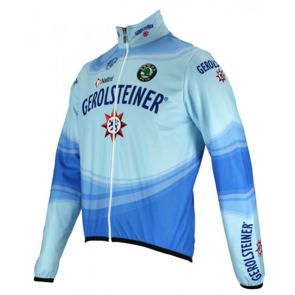 Gerolsteiner 2008 Radsport-Profi-Team-Winter Fleece Long Sleeve Jersey Jacket