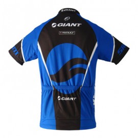 2010 Team Giant Cycling Short Sleeve Jersey In Blue
