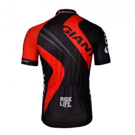 2012 GIANT Black-Red Cycling Short Sleeve Jersey