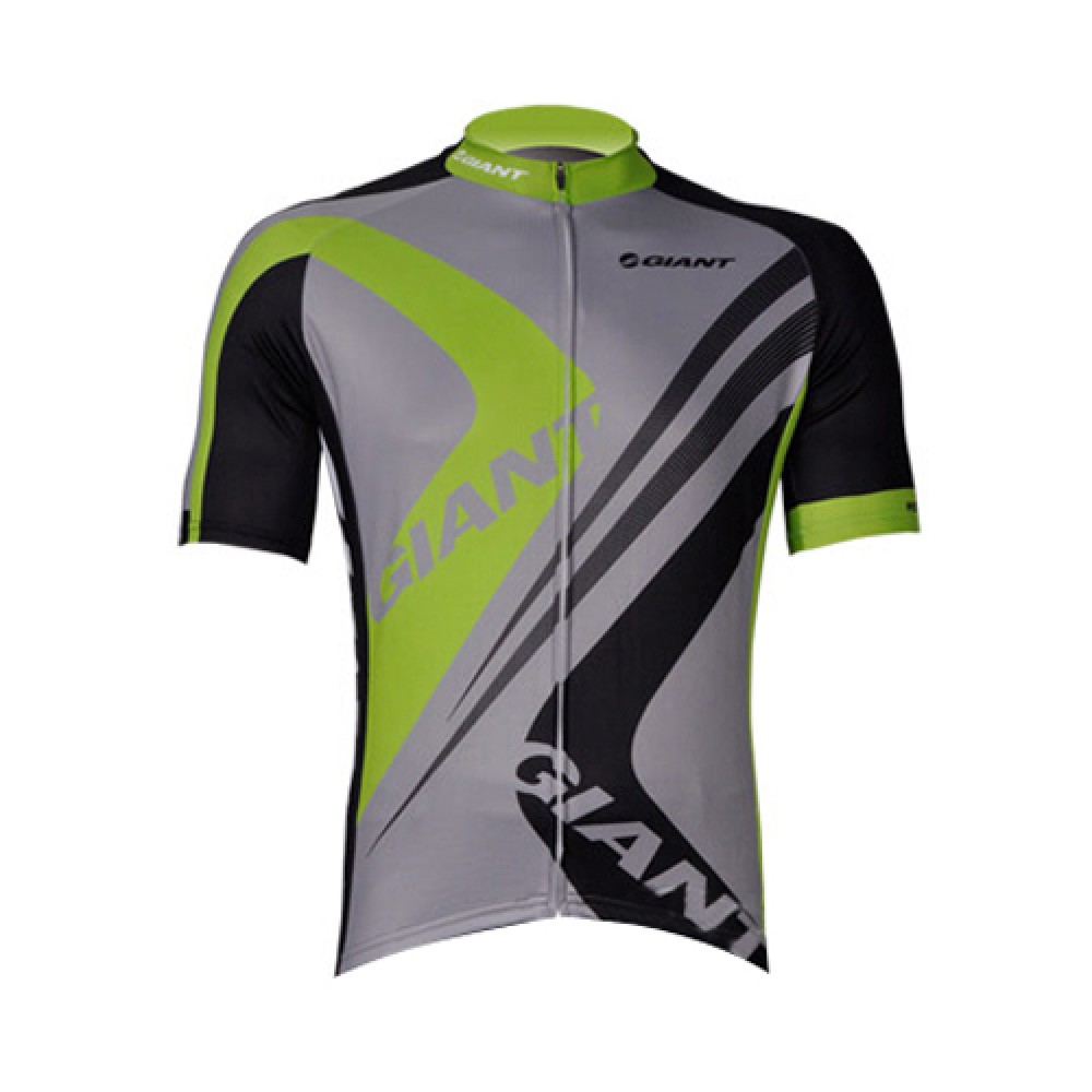 2012 GIANT Green/Gray Cycling Jersey Short Sleeve