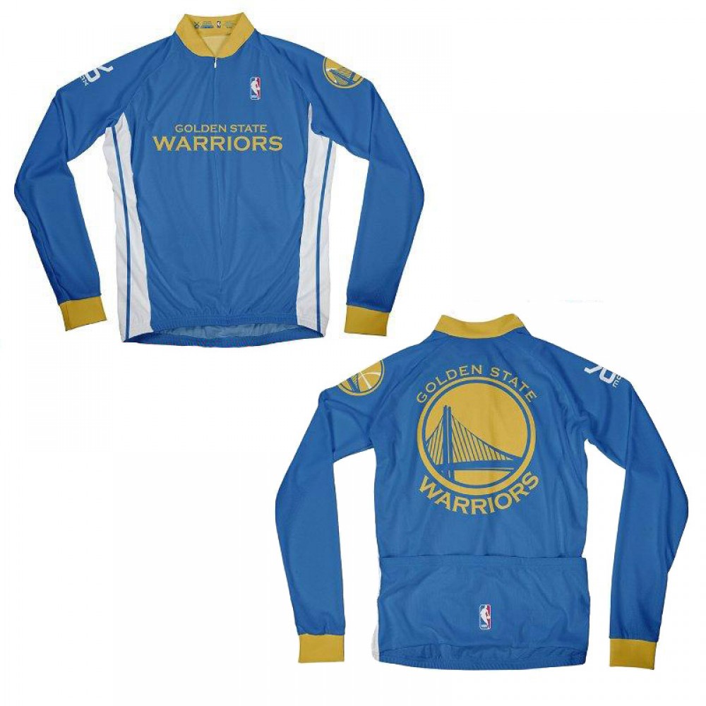 NBA Golden State Warriors long sleeve cycling jersey bike clothings