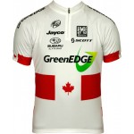 GREENEDGE CYCLING Kanadischer Meister 2011-12 Radsport-Profi-Team Short Sleeve Jersey