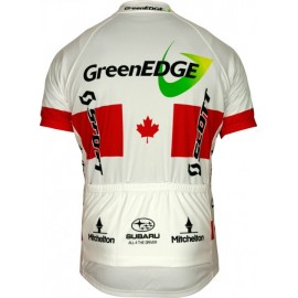 GREENEDGE CYCLING Kanadischer Meister 2011-12 Radsport-Profi-Team Short Sleeve Jersey