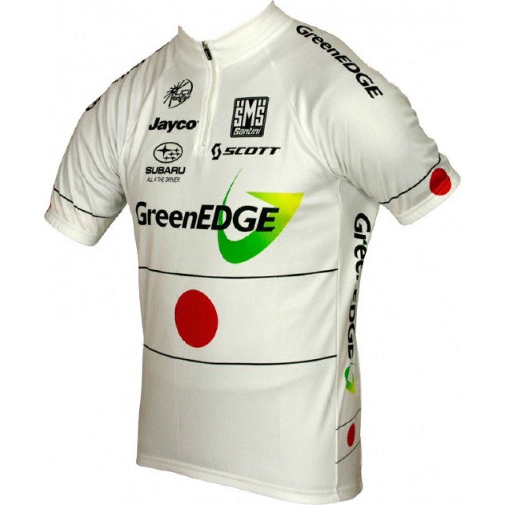 GREENEDGE CYCLING Japanischer Meister 2011-12 Radsport-Profi-Team Short Sleeve Jersey