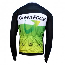 2012 Green EDGE Long Sleeve winter Jersey
