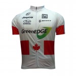 2012 Green EDGE Japan Champion Cycling Jersey Short Sleeve