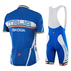 2013 ITALIA Limburg Short Sleeve Cycling jersey + Bib Shorts Kit