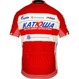 Katusha 2012 Radsport-Profi-Team - Short  Sleeve  Jersey
