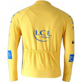 2011 Tour de France LCL Long Sleeve Cycling Jersey