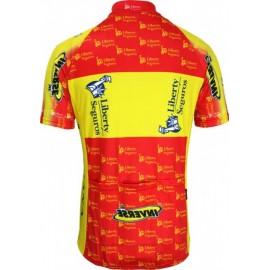 Liberty Seguros 2009 Spanischer Meister Inverse Radsport-Profi-Team - Short  Sleeve  Jersey