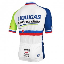 2012-2013 LIQUIGAS-CANNONDALE Slovakian Champion Short Sleeve Jersey + Shorts  kit