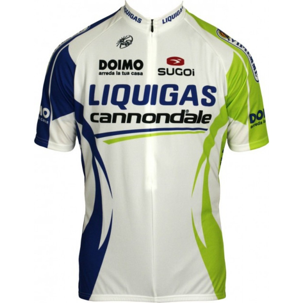 LIQUIGAS CANNONDALE 2011 Sugoi Radsport-Profi-Team Short Sleeve Jersey