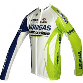 LIQUIGAS CANNONDALE 2011 Sugoi Radsport-Profi-Team Long Sleeve Jersey