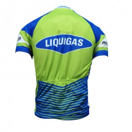 2012 Team Liquigas Cycling Short Sleeve Jersey Green Edtion