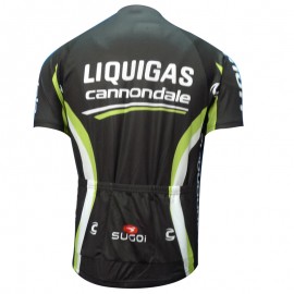 LIQUIGAS CANNONDALE 2012 black edition Short Sleeve Jersey