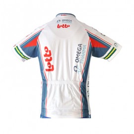 2010 OMEGA PHARMA Lotto Cycling Short Sleeve Jersey