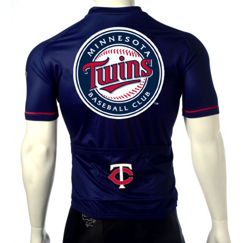 MLB Minnesota Twins Cycling Jersey Short Sleeve