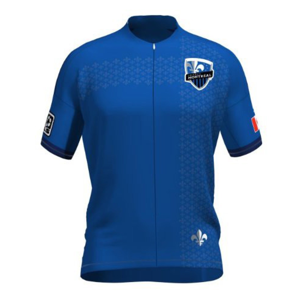 MLS Montreal Impact Short Sleeve Cycling Jersey Bike Clothing Cycle Apparel