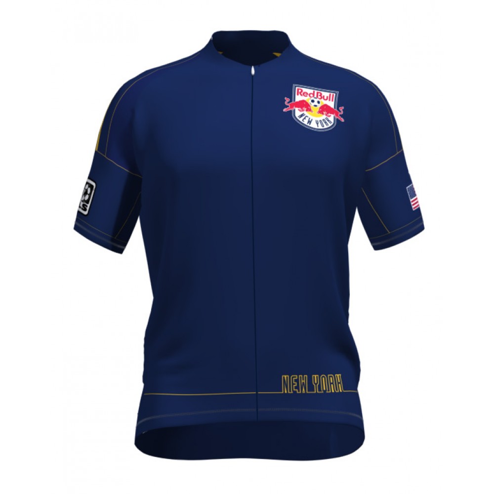 MLS New York Red Bulls Short Sleeve Cycling Jersey Bike Clothing Cycle Apparel