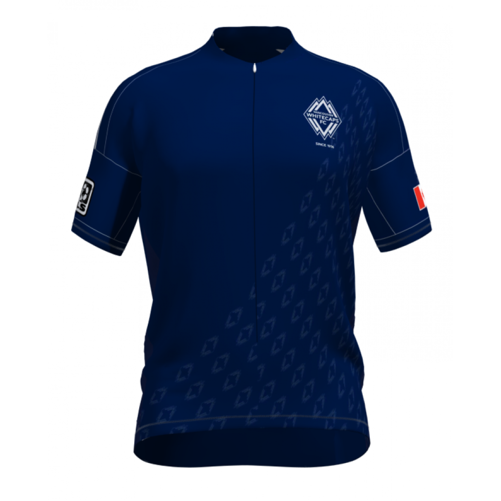 MLS Vancouver Whitecaps FC Short Sleeve Cycling Jersey Bike Clothing Cycle Apparel