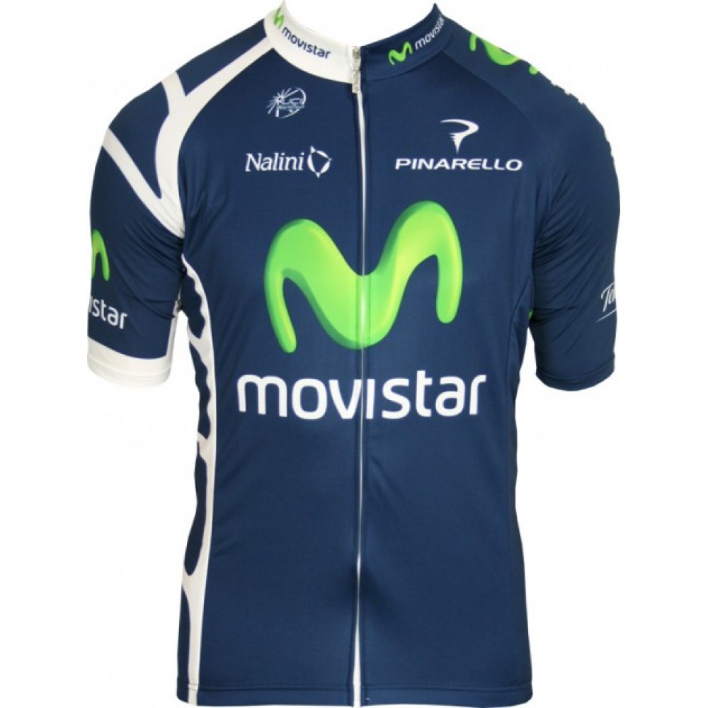 MOVISTAR 2011 Radsport-Profi-Team Short Sleeve Jersey