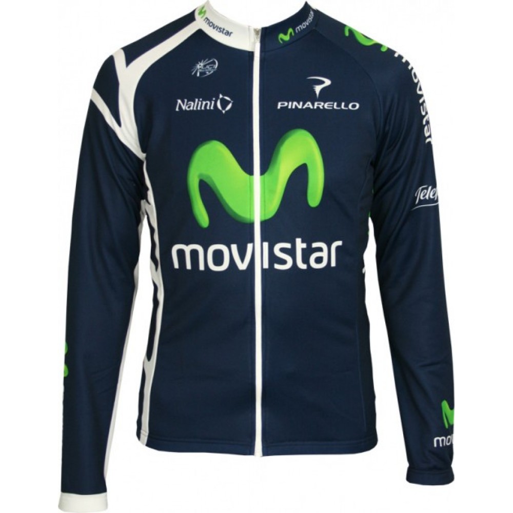 MOVISTAR 2011Radsport-Profi-Team Long Sleeve Jersey