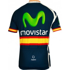 MOVISTAR spanischer Meister 2011 Radsport-Profi-Team Short Sleeve Jersey