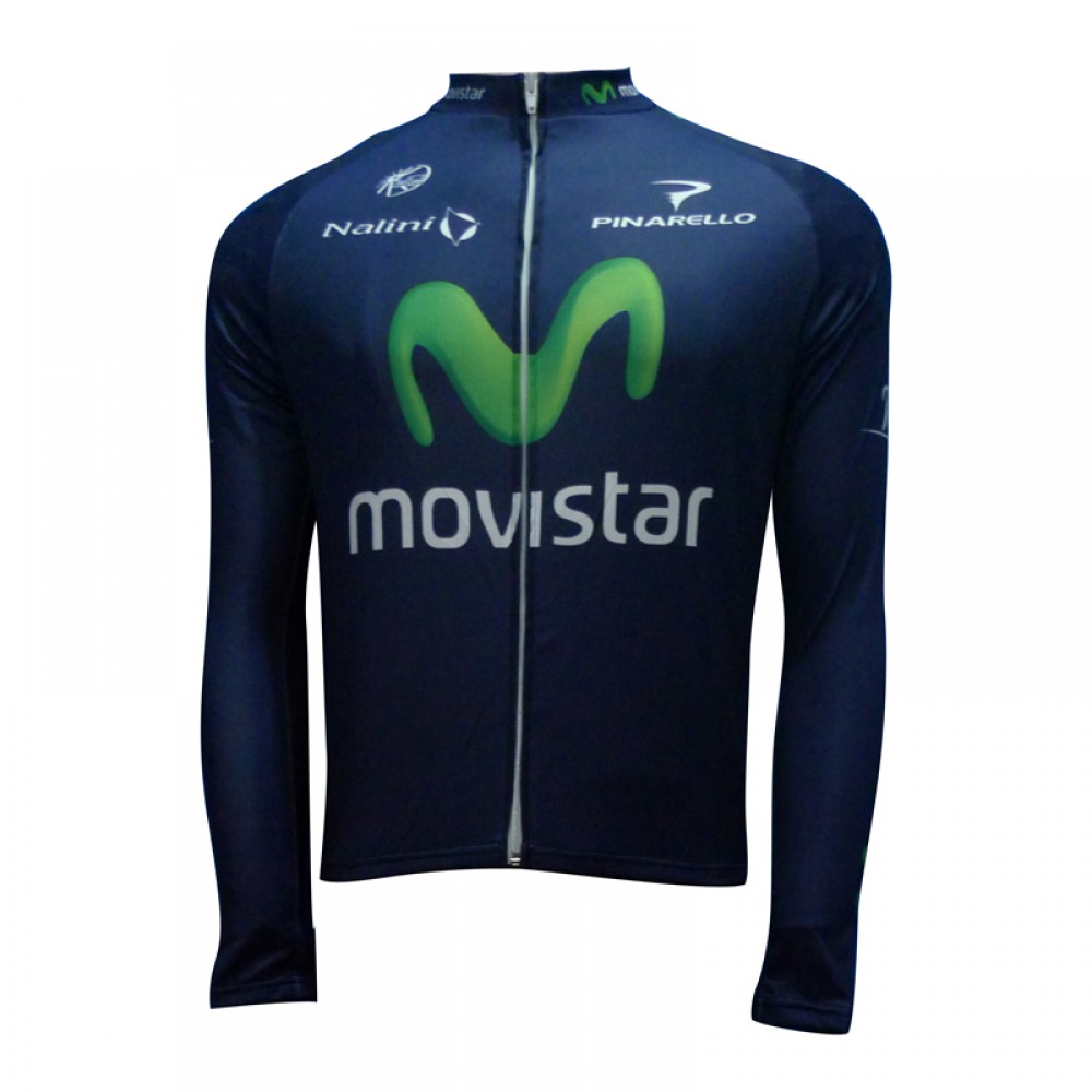 2013 Movistar Cycling Long Sleeve Jersey