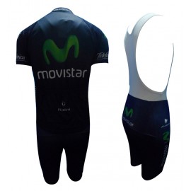 2013 MOVISTAR professional team cycle jersey Short Sleeve + bib shorts kit