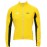 base cycling winter jacket QUARZO yellow