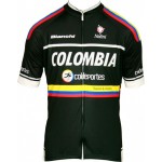 Colombia - Coldeportes 2012 - Radsport-Profi-Team  Cycling  Short  Sleeve  Jersey 