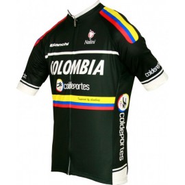 Colombia - Coldeportes 2012 - professional team Cycling Short Sleeve Jersey