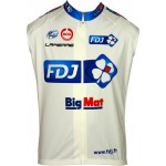FRANCAISE DES JEUX (FDJ) - BIG MAT 2012 MOA Radsport-Profi-Team Sleeveless Jersey vest