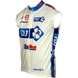 FRANCAISE DES JEUX (FDJ) - BIG MAT 2012 MOA Radsport-Profi-Team Sleeveless Jersey vest