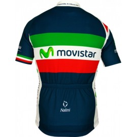MOVISTAR italienischer Meister 2012 Radsport-Profi-Team Short Sleeve Jersey