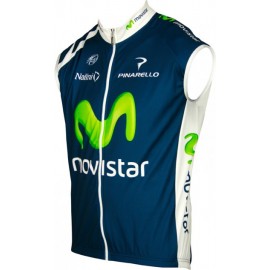 MOVISTAR 2012 Radsport-Profi-Team Sleeveless Jersey Vest