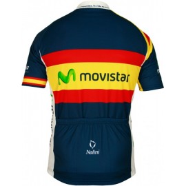 MOVISTAR spanischer Meister 2012 Radsport-Profi-Team Short Sleeve Jersey