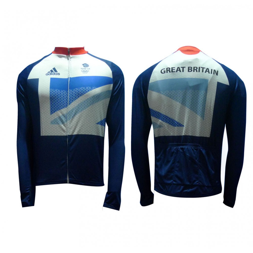 Olympic 2012 Team GB Cycling Long Sleeve Winter Jacket