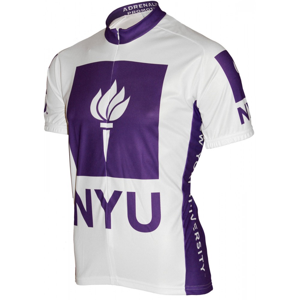 New York University NYU Short Sleeve Cycling Jersey