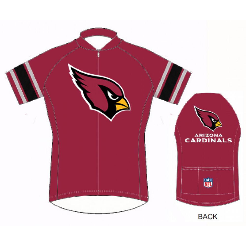 NFL Arizona Cardinals Short Sleeve Cycling Jersey