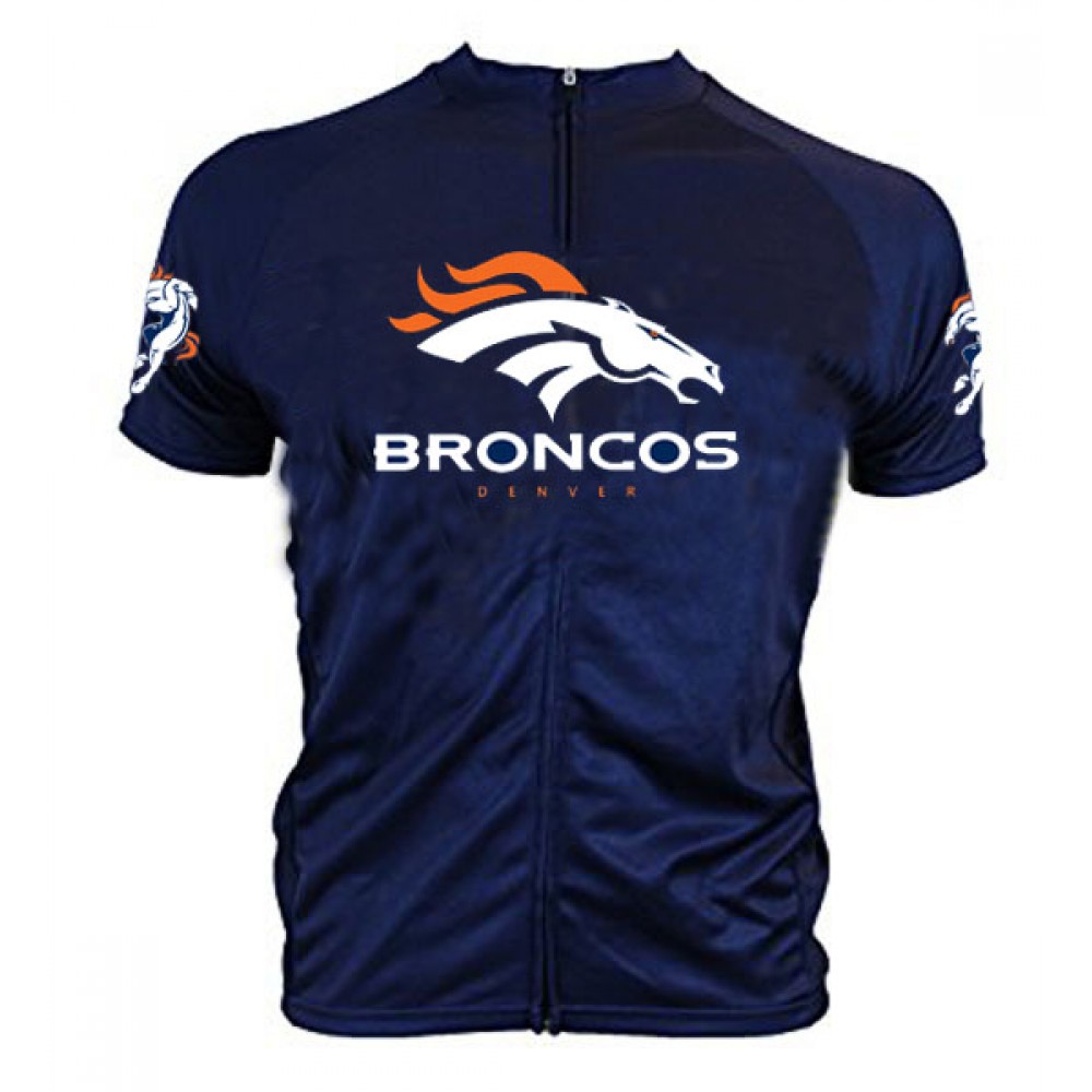 NFL Denver Broncos Cycling Jersey Short Sleeve