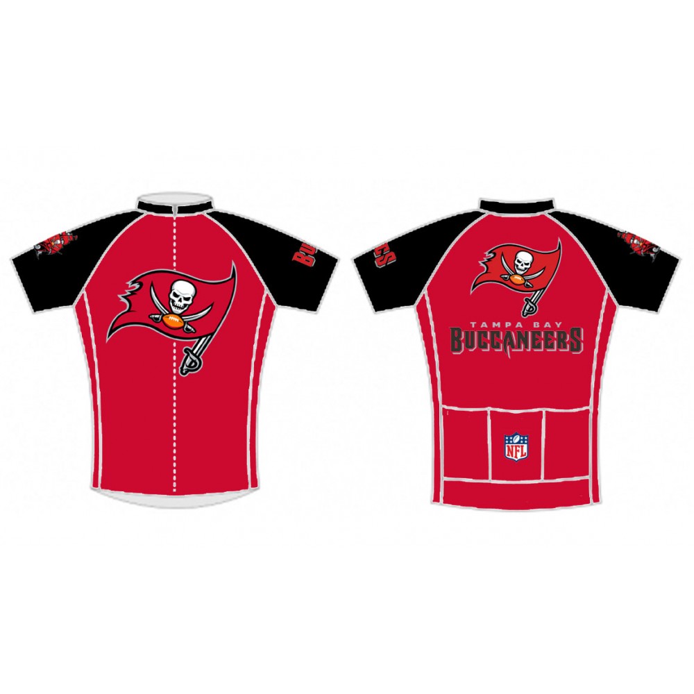 NFL Tampa Bay Buccaneers Short Sleeve Cycling Jersey Bike Clothing