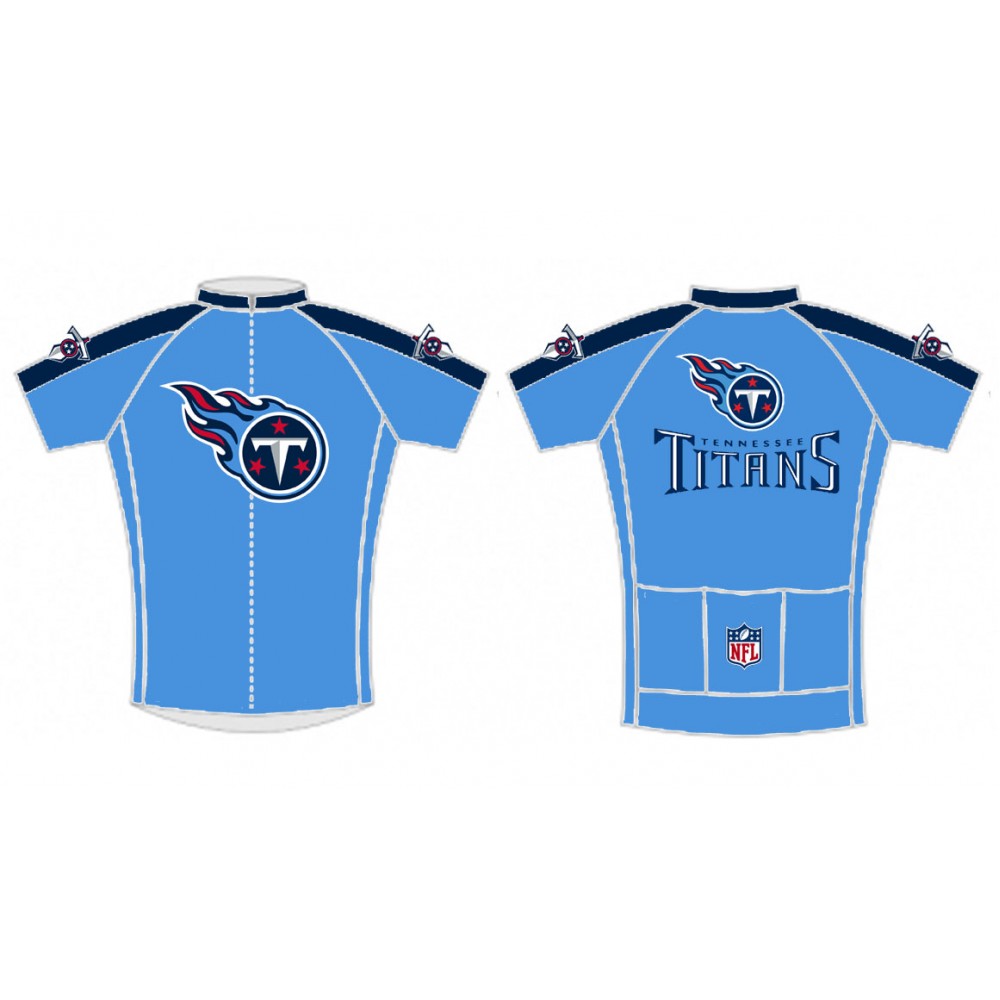 NFL Tennessee Titans Short Sleeve Cycling Jersey Bike Clothing