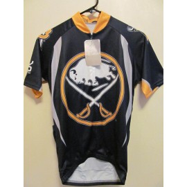 NHL Buffalo Sabres Short Sleeve Cycling Jersey Bike Shirts
